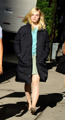 Elle Fanning – Woody Allen Film Set in NYC 10/05/2017