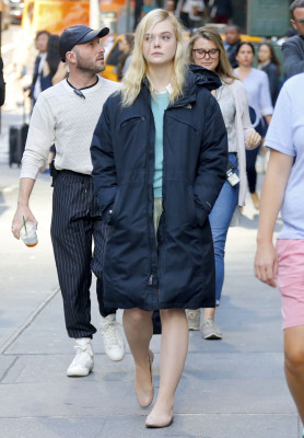 Elle Fanning – Woody Allen Film Set in NYC 10/05/2017