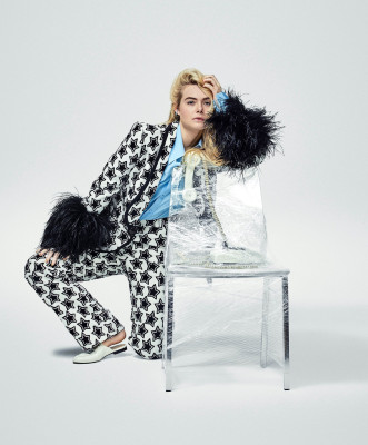 Elle Fanning-«L'OFFICIEL» 2021.