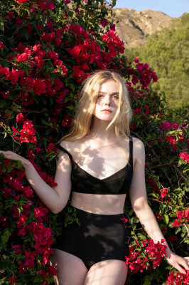 Elle Fanning by Tierney Gearon for Vanity Fair // October 2020