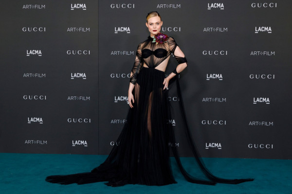 Elle Fanning-10th Annual LACMA ART+FILM GALA