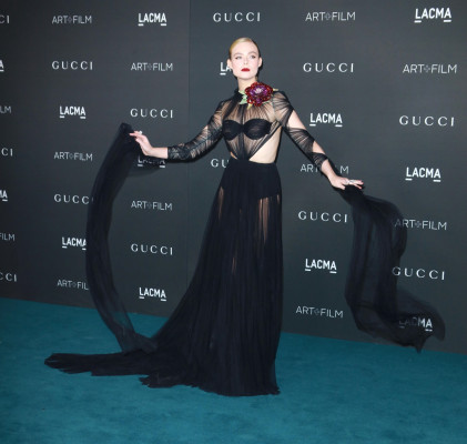 Elle Fanning-10th Annual LACMA ART+FILM GALA