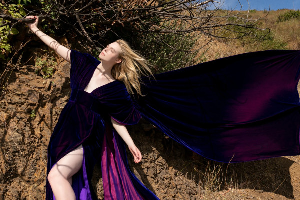Elle Fanning by Tierney Gearon for Vanity Fair // October 2020