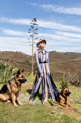 Elle Fanning by Tierney Gearon for Vanity Fair // October 2020