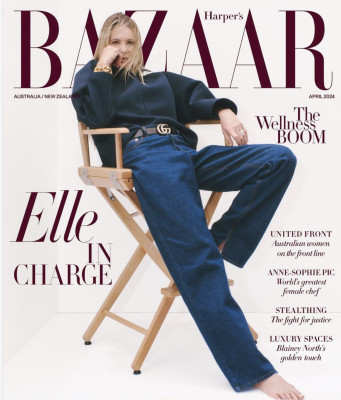 Elle Macpherson ~ Bazaar Australia by James Tolich 