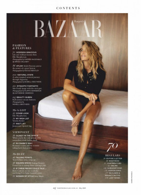 ELLE MACPHERSON in Harper’s Bazaar Magazine, Australia May 2020