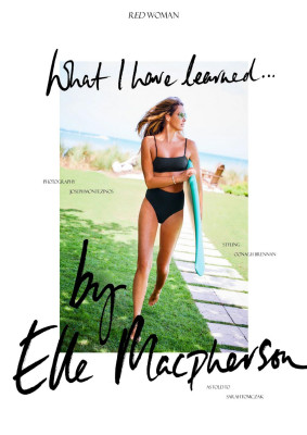 ELLE MACPHERSON in Red Magazine, UK August 2020