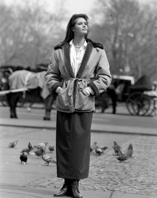 Elle Macpherson for Ralph Lauren Fall 1984 by Thomas Iannaccone