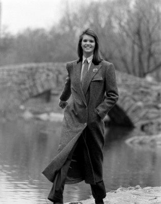 Elle Macpherson for Ralph Lauren Fall 1984 by Thomas Iannaccone