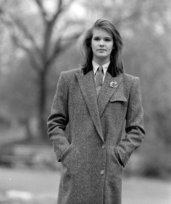 Elle Macpherson for Ralph Lauren Fall 1984 by Thomas Iannaccone