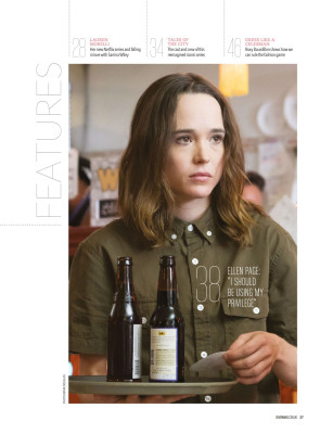 Ellen Page – Diva Magazine UK June 2019 Issue
