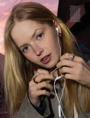 Ellie Bamber for POP SS25 by Mauro Maglione