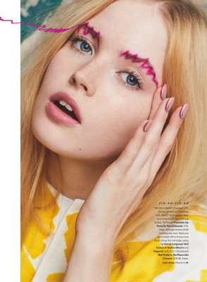 Ellie Bamber – Glamour UK February 2019
