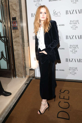 Ellie Bamber – Harper’s Bazaar Women of the Year Awards 2018 in London