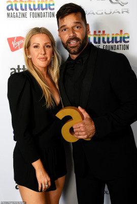Ellie Goulding - Attitude Awards in London 10/11/2018