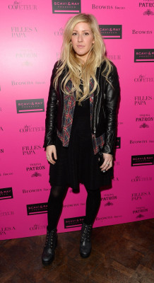 Ellie Goulding - Filles Papa London Fashion Week 02/17/2014