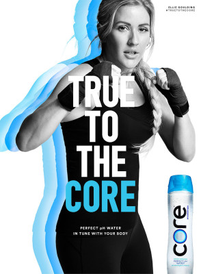 Ellie Goulding for Core Hydration 2017