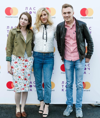 Ellie Goulding at Lastochka Festival in Moscow 07/22/2017