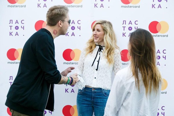 Ellie Goulding at Lastochka Festival in Moscow 07/22/2017