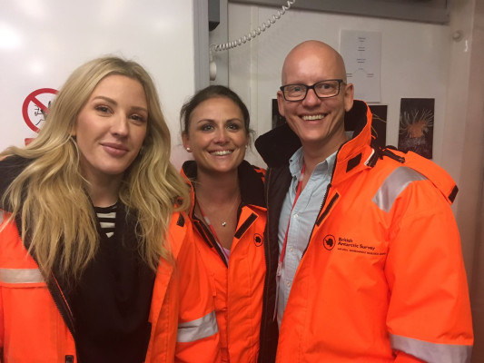 Ellie Goulding - British Antarctic Survey 07/24/2017