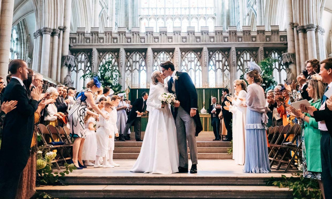 Ellie Goulding - Wedding in York, UK 08/31/2019