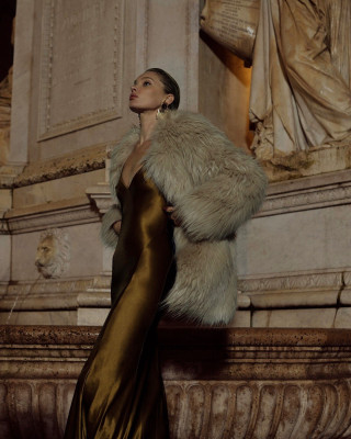 Elsa Hosk by Anthony Vaccarello