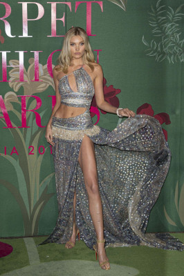 Elsa Hosk - Green Carpet Fashion Awards in Milan 09/22/2019