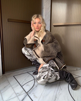 Elsa Hosk - Isabel Marant S/S 2020 at Paris Fashion Week 09/26/2019