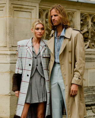 Elsa Hosk - Thom Browne SS 2020 at Paris Fashion Week 09/29/2019
