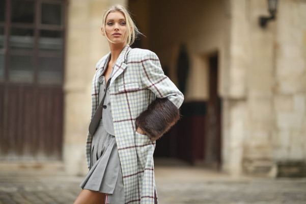 Elsa Hosk - Thom Browne SS 2020 at Paris Fashion Week 09/29/2019
