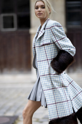 Elsa Hosk - Thom Browne SS 2020 at Paris Fashion Week 09/29/2019