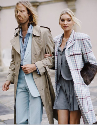 Elsa Hosk - Thom Browne SS 2020 at Paris Fashion Week 09/29/2019