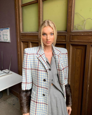 Elsa Hosk - Thom Browne SS 2020 at Paris Fashion Week 09/29/2019