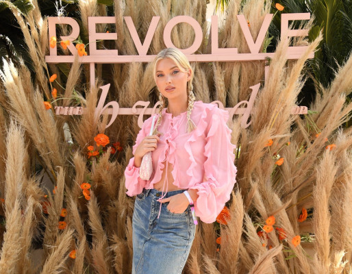 Elsa Hosk - Revolve Event at Coachella in California 04/16/2022