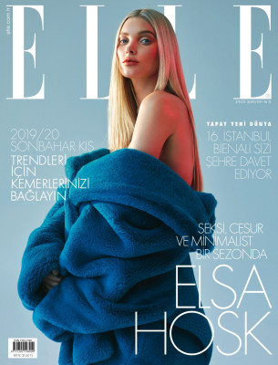 ELSA HOSK in Elle Magazine, Turkiye September 2019