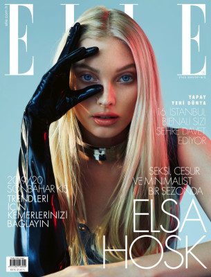 ELSA HOSK in Elle Magazine, Turkiye September 2019