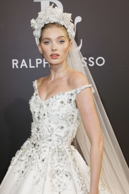Elsa Hosk – Ralph &amp; Russo Show Haute Couture Spring Summer 2019 in Paris