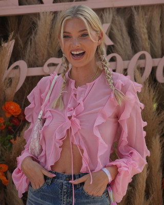 Elsa Hosk - Revolve Event at Coachella in California 04/16/2022