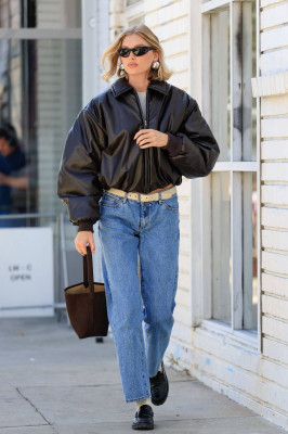 Elsa Hosk walking in Los Angeles 10/12/23