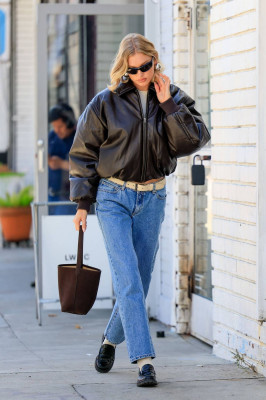 Elsa Hosk walking in Los Angeles 10/12/23