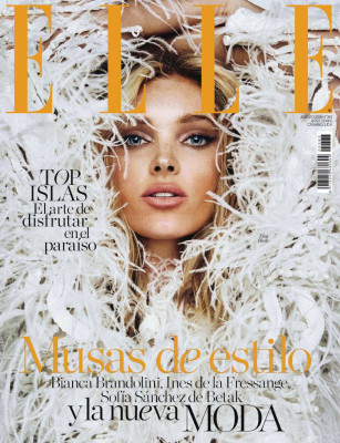 Elsa Hosk – Elle Magazine Spain August 2018