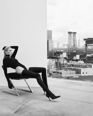 Elsa Hosk for Elle, September 2018