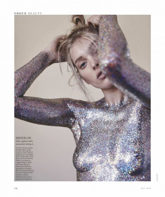 Elsa Hosk for Vogue Australia, May 2018