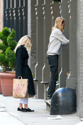 Elsa Hosk is seen in SoHo on May 20, 2020 in New York City
