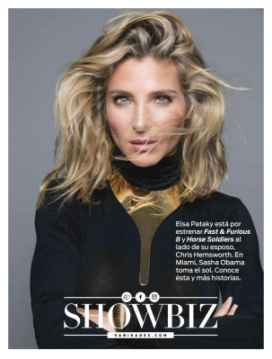 ELSA PATAKY in Vanidades Magazine, Mexico February 2017 Issue