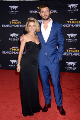 Elsa Pataky and Chris Hemsworth – “Thor: Ragnarok” Premiere in Los Angeles 