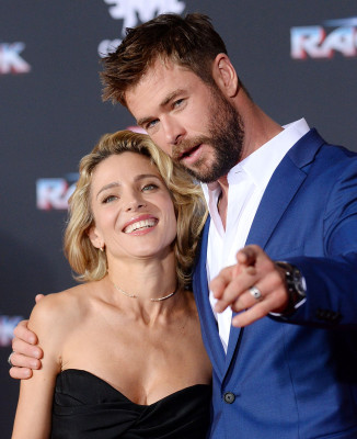 Elsa Pataky and Chris Hemsworth – “Thor: Ragnarok” Premiere in Los Angeles 