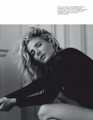 ELSA PATAKY in Harper’s Bazaar Magazine, Spain December 2019