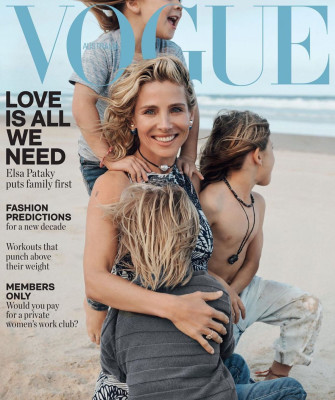 ELSA PATAKY in Vogue Magazine, Australia February 2020