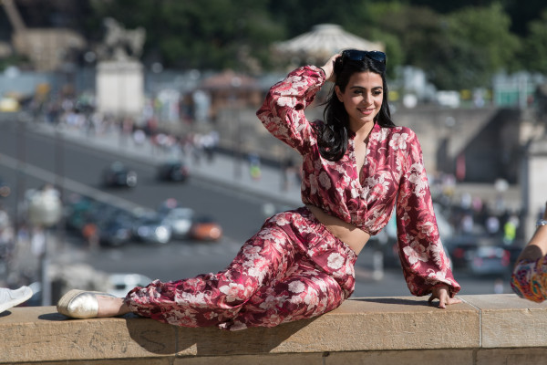 Emeraude Toubia- in Paris